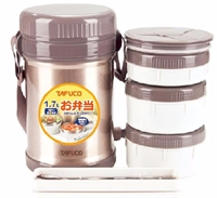 不銹鋼真空保溫飯盒（304+PP雙內容器）
