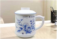 和衷共濟（粉彩啞光老板杯）