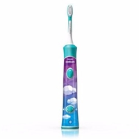 Philips/飛利浦電動(dòng)牙刷HX6322/29兒童充電式聲波智能音樂定時(shí)藍(lán)牙