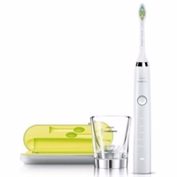 飛利浦（PHILIPS）電動(dòng)牙刷HX9332/04鉆石亮白型 充電式成人聲波震動(dòng) 陶瓷白