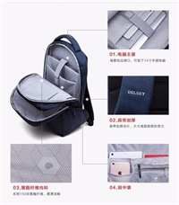 法國(guó)大使DELSEY 多功能電腦包 703700600
