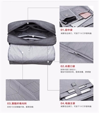 法國(guó)大使DELSEY 多功能電腦包 703705600