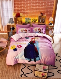 迪士尼全棉加厚數碼印花磨毛 床上用品三件套 MM-2011