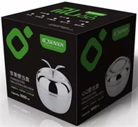 不銹鋼蘋果便當盒 1000ML