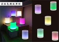 藍(lán)牙音響七彩燈