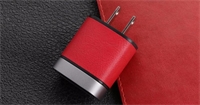 皮質(zhì)雙口USB充電器 PURIDEA C05