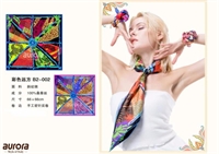 aurora絲巾 彩色遠方 B2-002