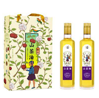 有機野生冷榨山茶油雙支