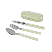 HPL106GRNFU  樂(lè)扣樂(lè)扣 悠悅便攜餐具組(綠色)