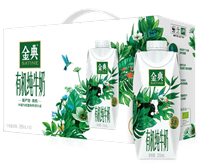 伊利｜金典有機(jī)純牛奶夢(mèng)幻蓋新250ml*10