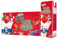 伊利｜優(yōu)酸乳果粒酸奶飲品草莓味禮盒裝