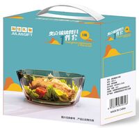 奧克玻璃餐具1件套