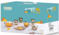 奧克玻璃餐具8件套