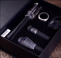 拉菲ABS氣壓開瓶器+倒酒器+真空酒塞+止酒環(huán)+ABS割錫箔紙刀